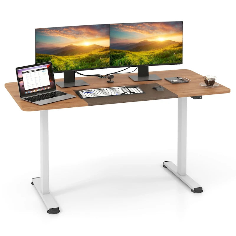55-Inch Electric Height-Adjustable Standing Desk