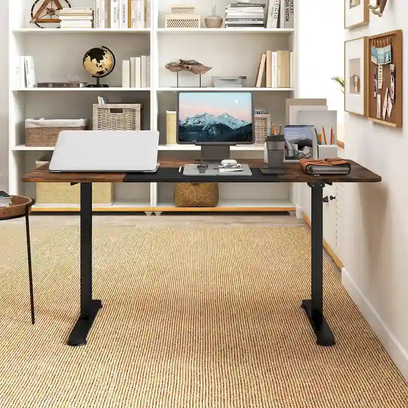 55-Inch Electric Height-Adjustable Standing Desk