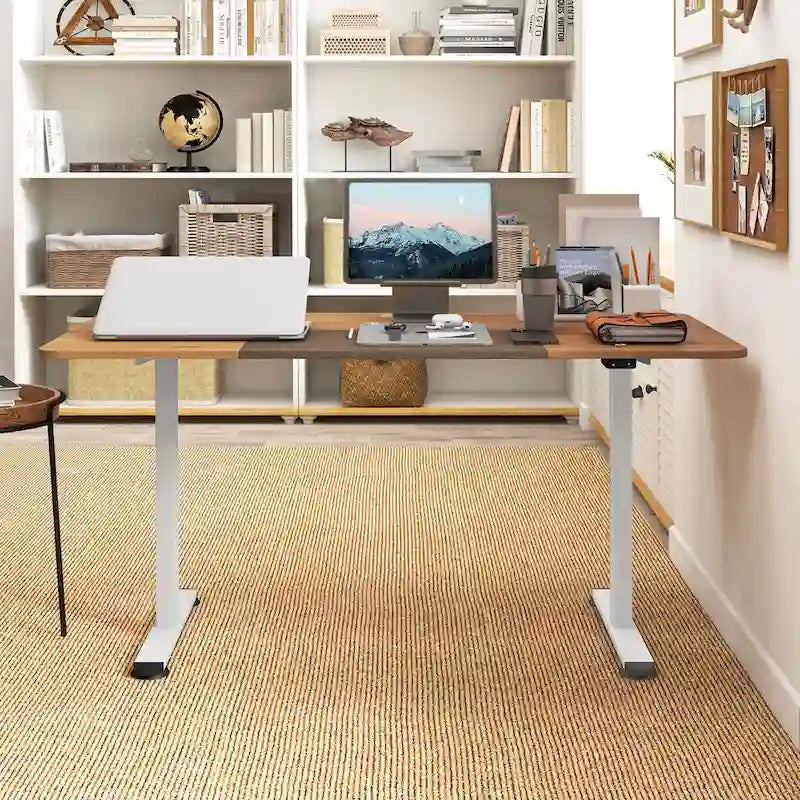55-Inch Electric Height-Adjustable Standing Desk