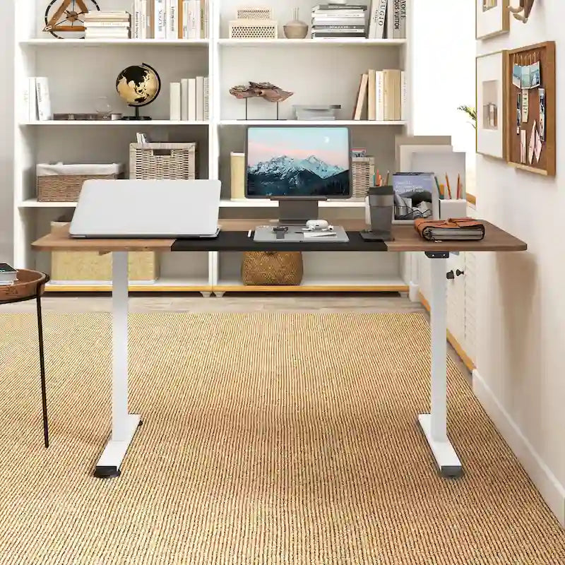 55-Inch Electric Height-Adjustable Standing Desk