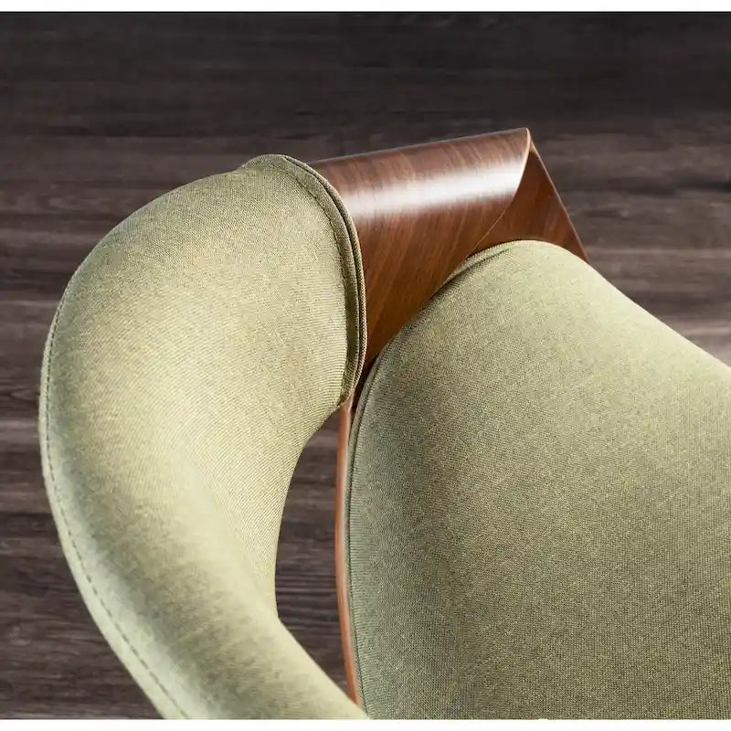 Mid-Century Cross-Frame Upholstered Dining and Accent Chair