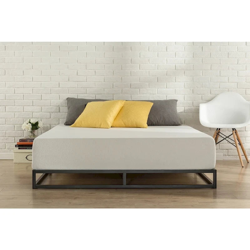 6-Inch King-Size Low-Profile Steel Platform Bed Frame