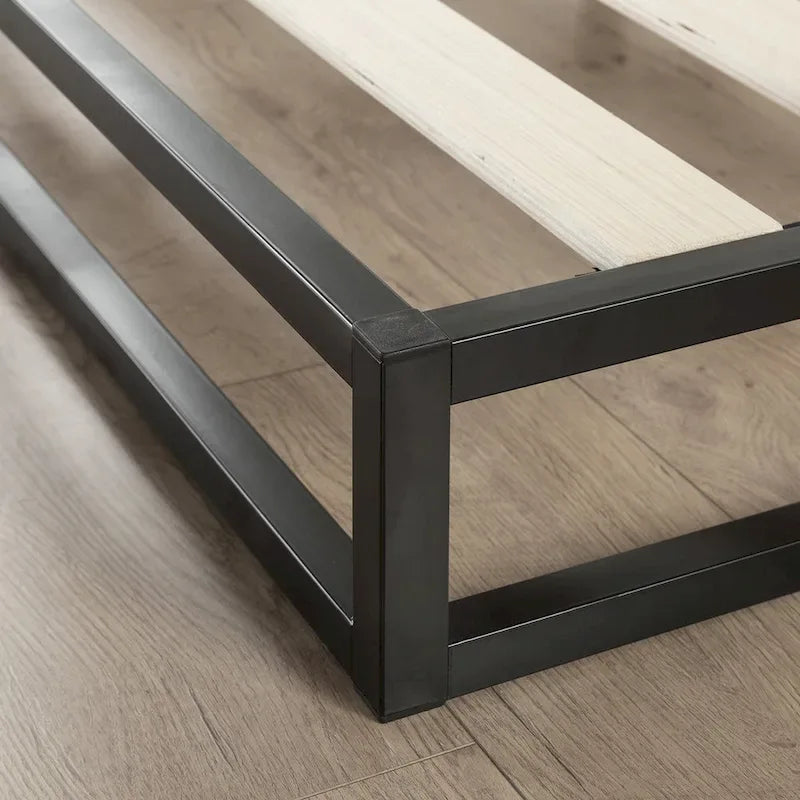 6-Inch King-Size Low-Profile Steel Platform Bed Frame