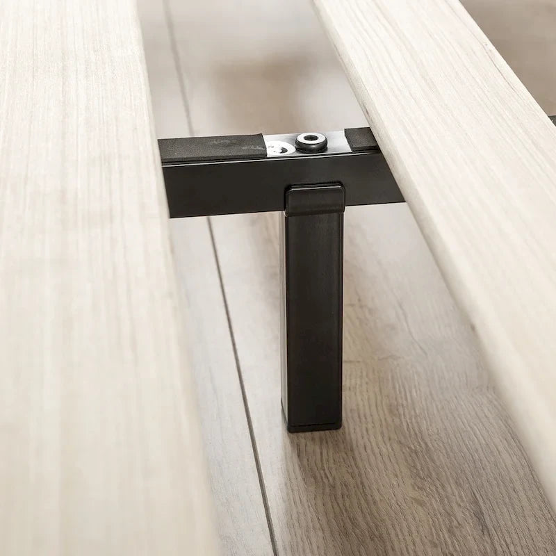 6-Inch King-Size Low-Profile Steel Platform Bed Frame