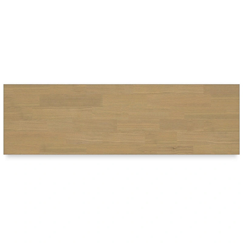 White and Natural Oak 10-Drawer Dresser