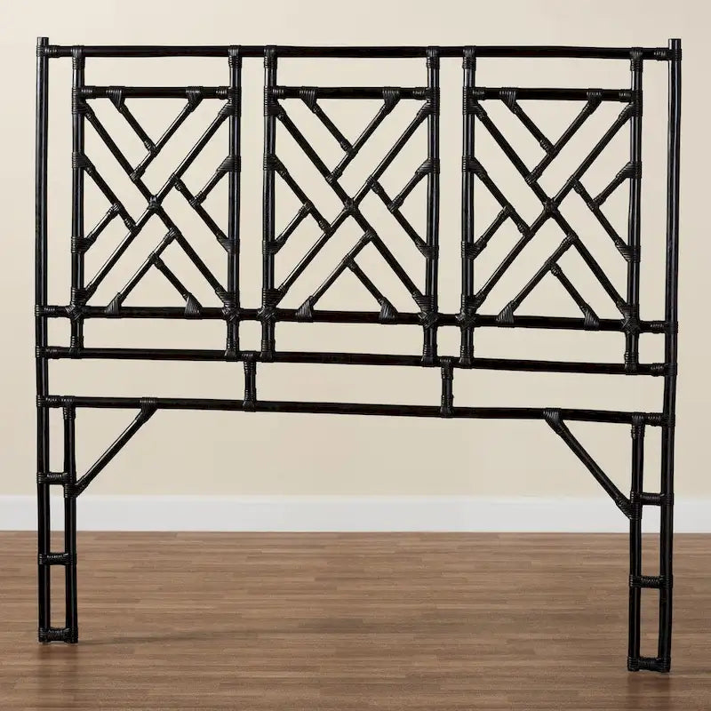 Bohemian Natural Rattan Standalone Headboard