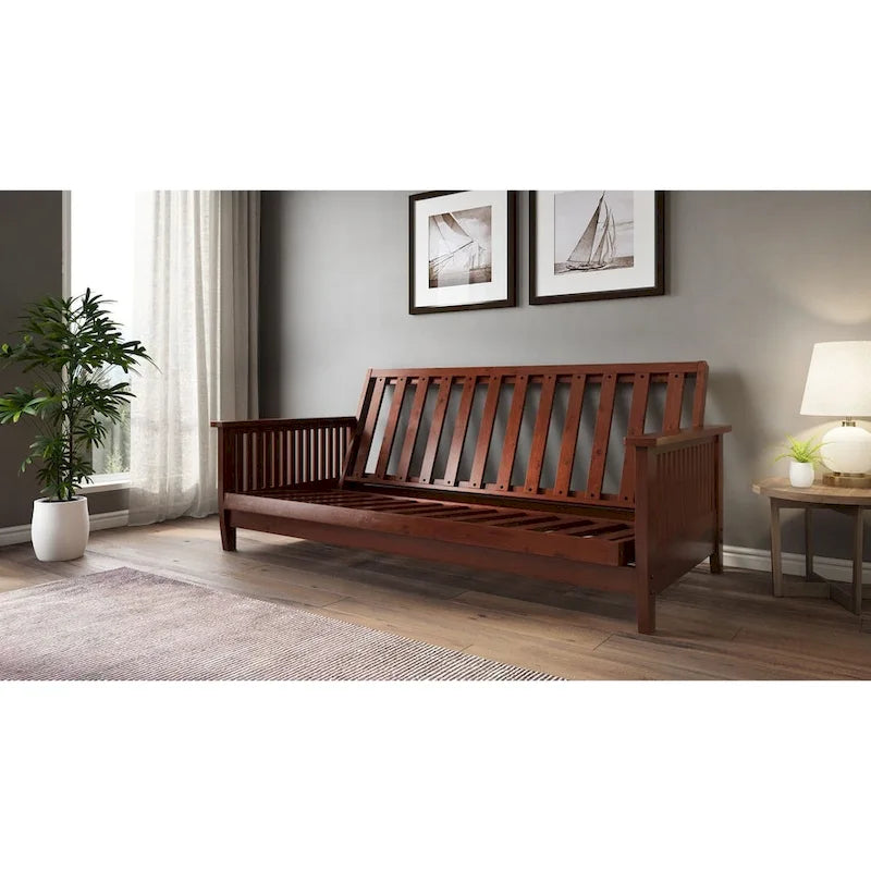 Full Size Wooden Futon Frame