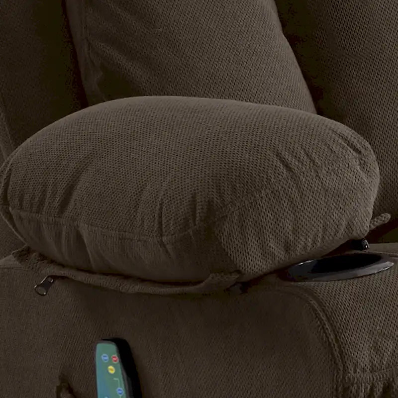 Manual Swivel Recliner Chair with Massage and Heat