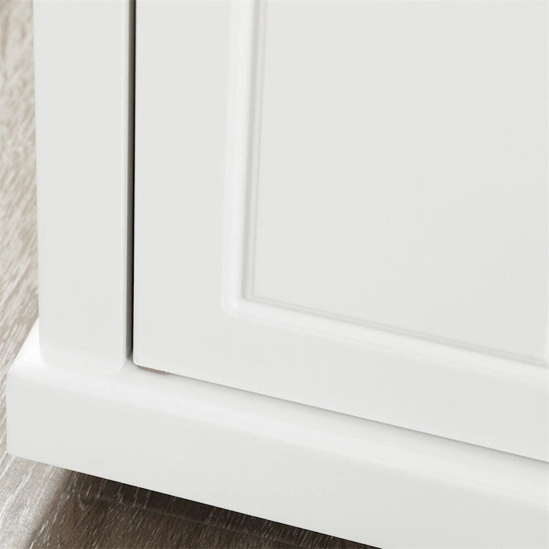 Rolling Kitchen Island Cart with Drawer and Adjustable Shelf