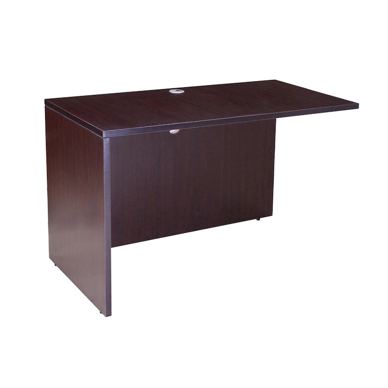 71-inch L-Shaped Executive Desk with Dual File Pedestals