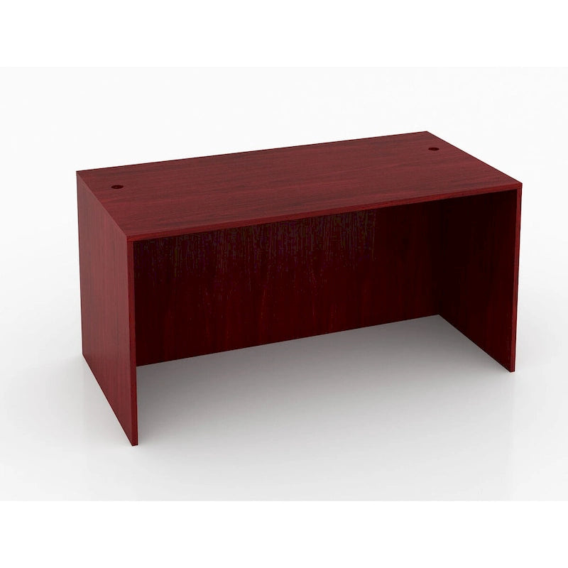 71-inch L-Shaped Executive Desk with Dual File Pedestals